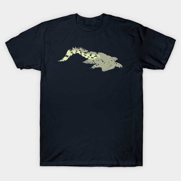 Nile Crocodile T-Shirt by stargatedalek